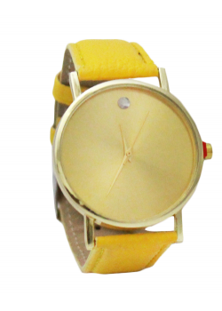 Wins Fashion Collection Unisex Watch Yellow, W02